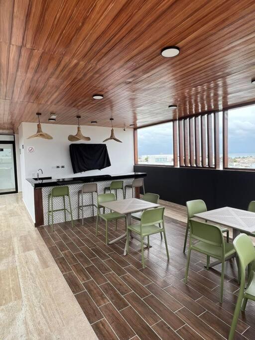 Big, Modern And Beautiful Beach Apartament 1Br Ocean View Плая-дель-Кармен Экстерьер фото