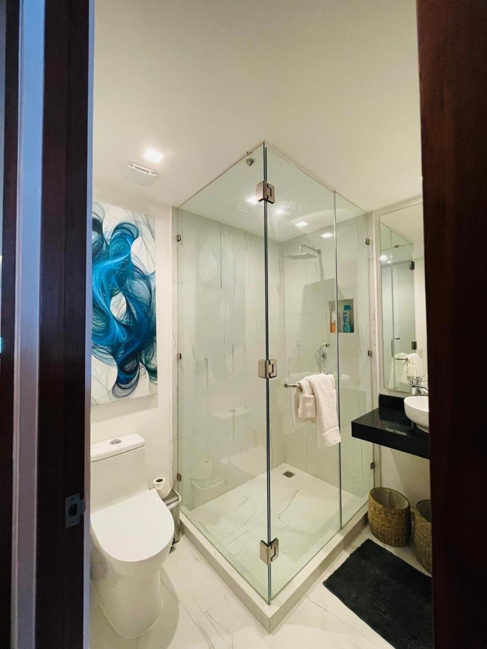 Big, Modern And Beautiful Beach Apartament 1Br Ocean View Плая-дель-Кармен Экстерьер фото