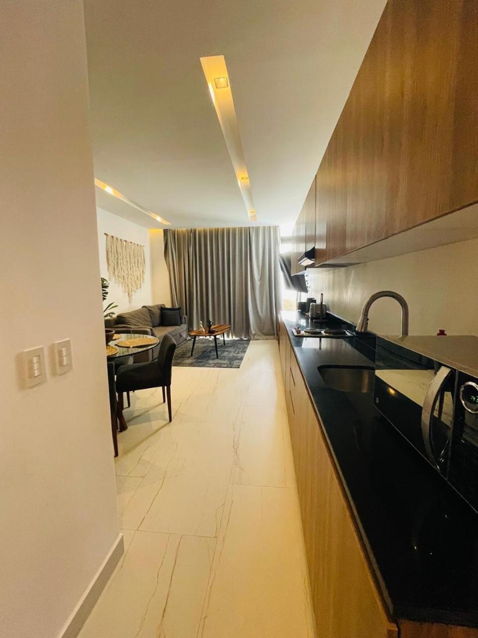 Big, Modern And Beautiful Beach Apartament 1Br Ocean View Плая-дель-Кармен Экстерьер фото